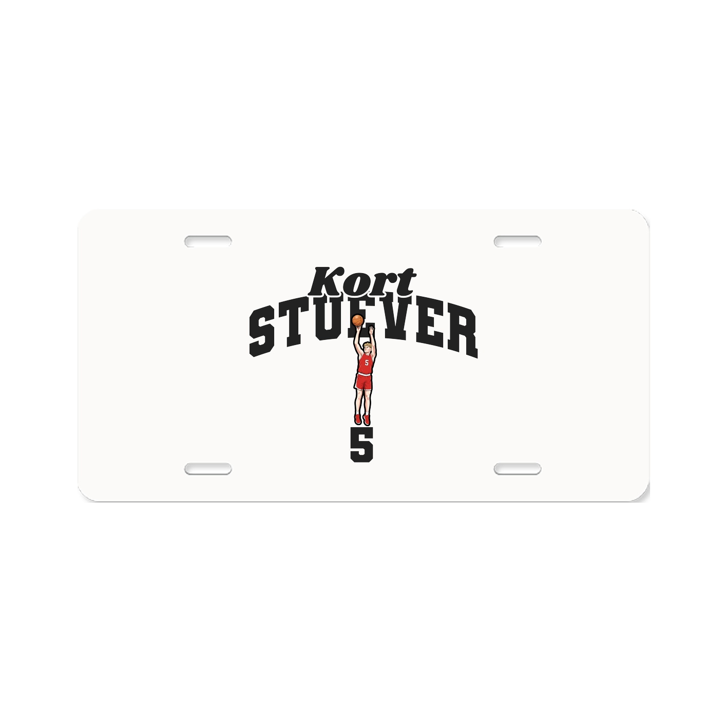 License Plate — Signature Arch in Classic