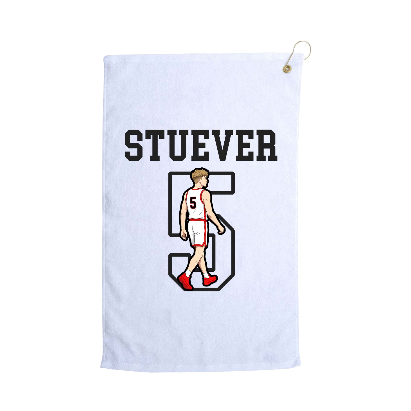Golf Towel — Shirsey in White