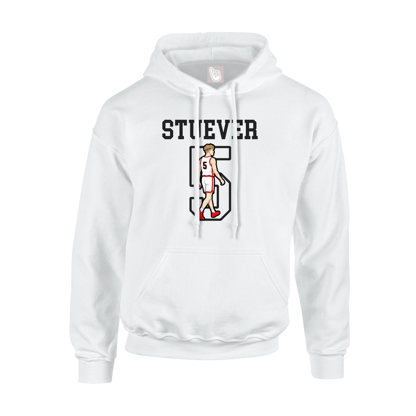 Youth Hoodie — Shirsey in White