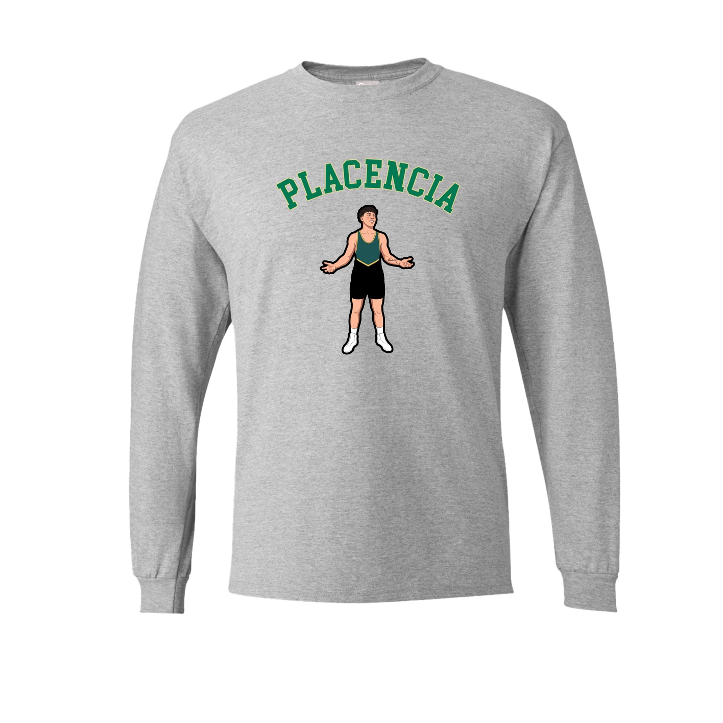 Long Sleeve Tee — Shirsey Arch in Grey
