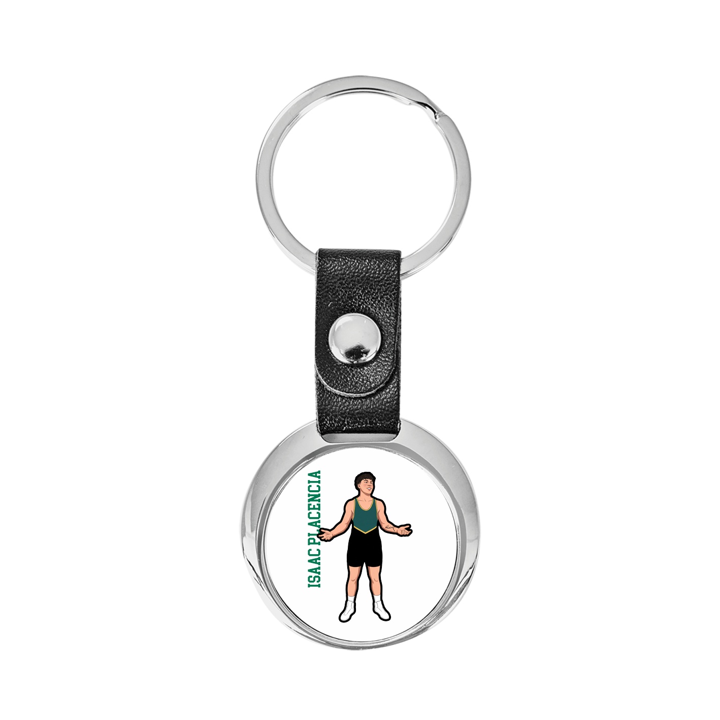 Key Chain — Name Vertical in Classic