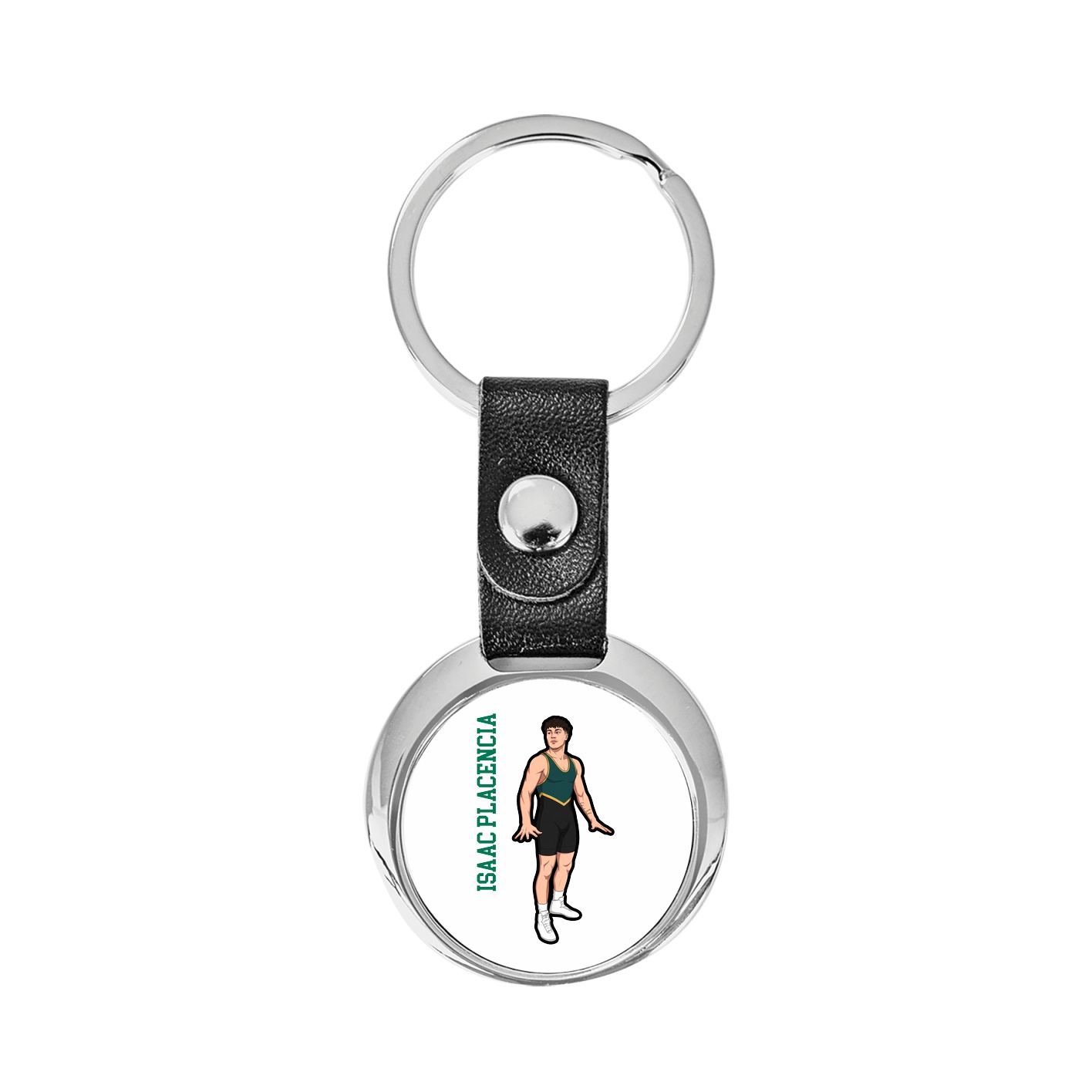 Key Chain — Name Vertical in Classic