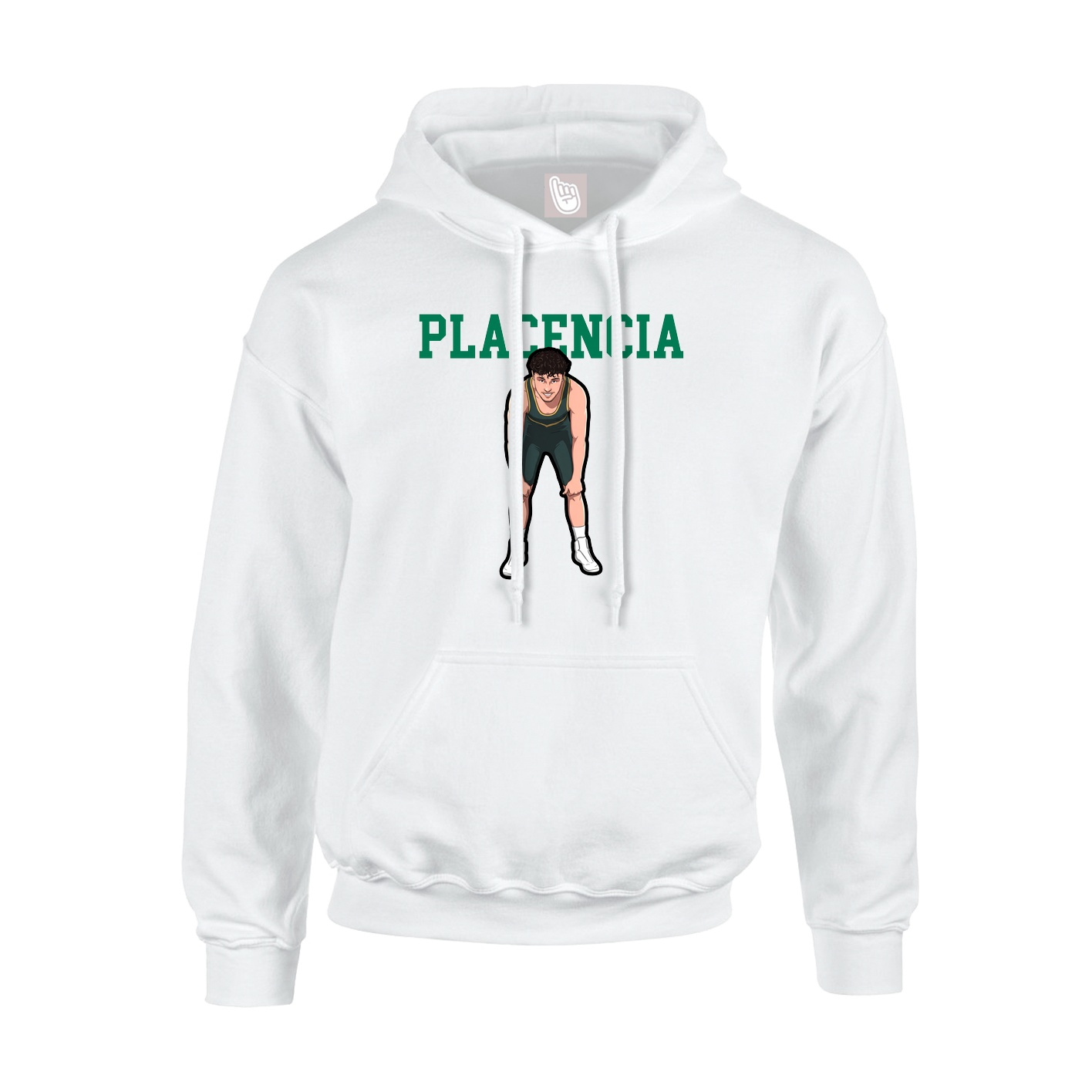 Hoodie — Shirsey in White