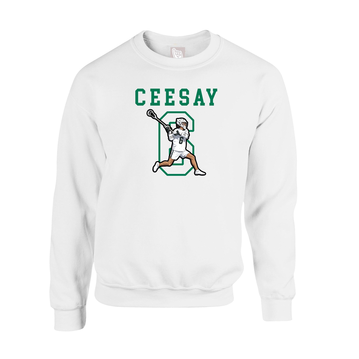 Fleece Crew — Shirsey in White