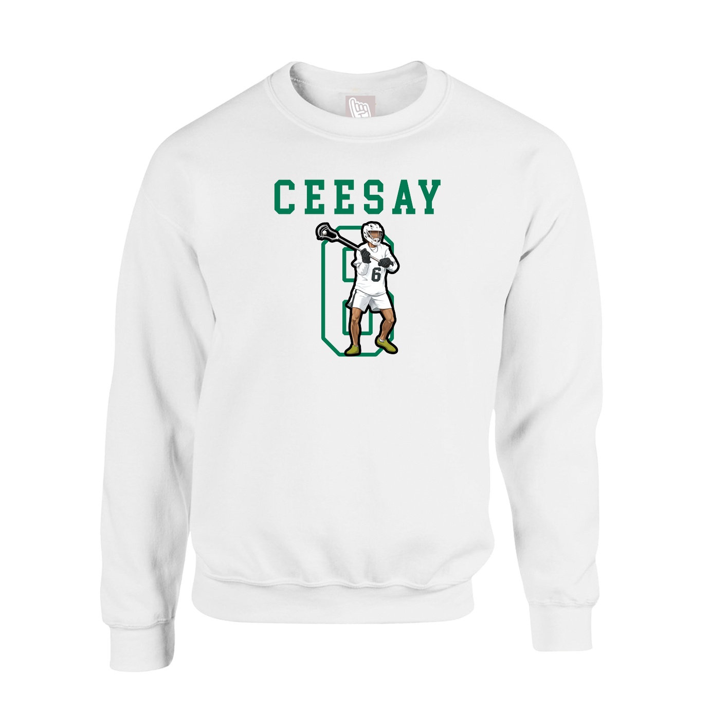 Fleece Crew — Shirsey in White