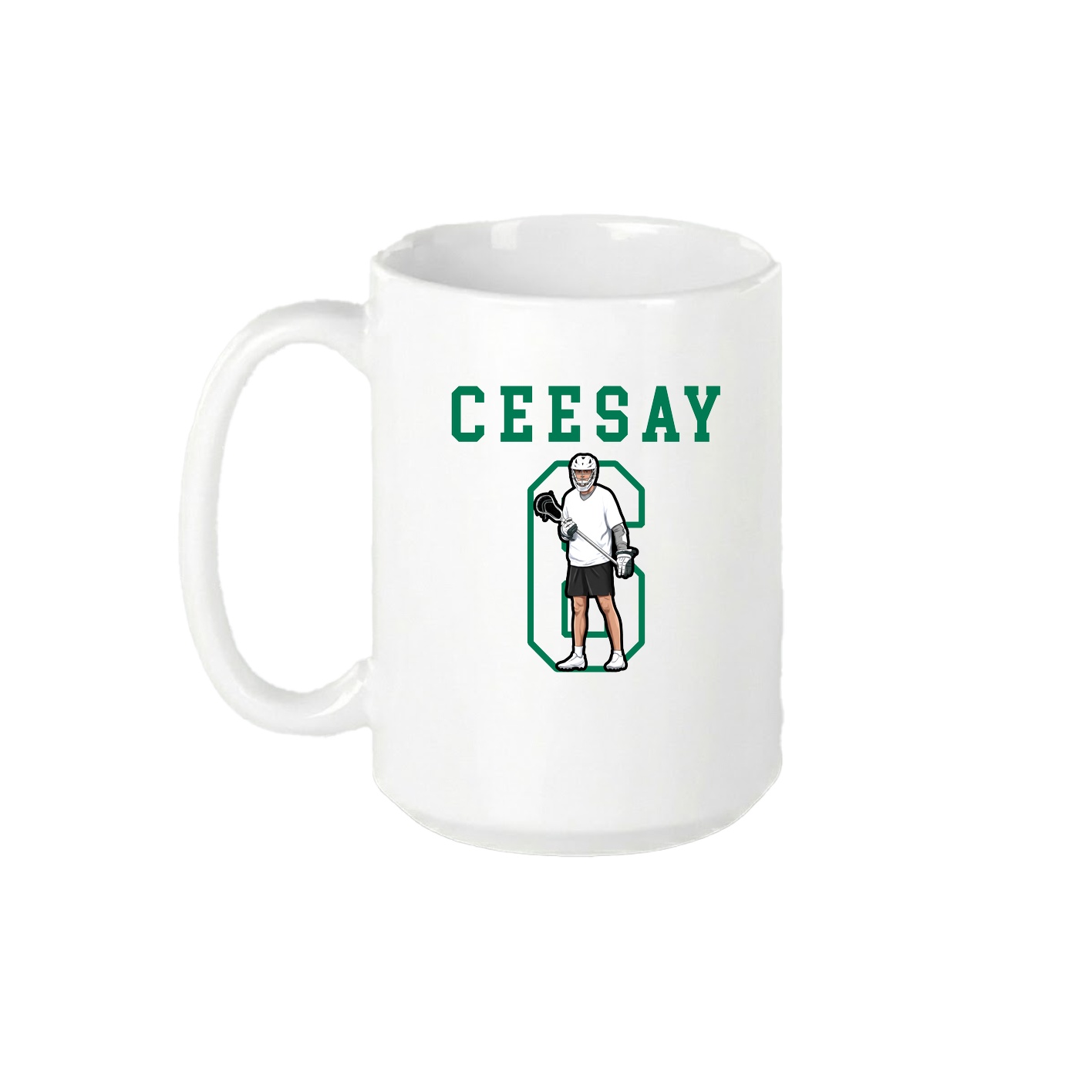 15oz Coffee Mug — Shirsey in White