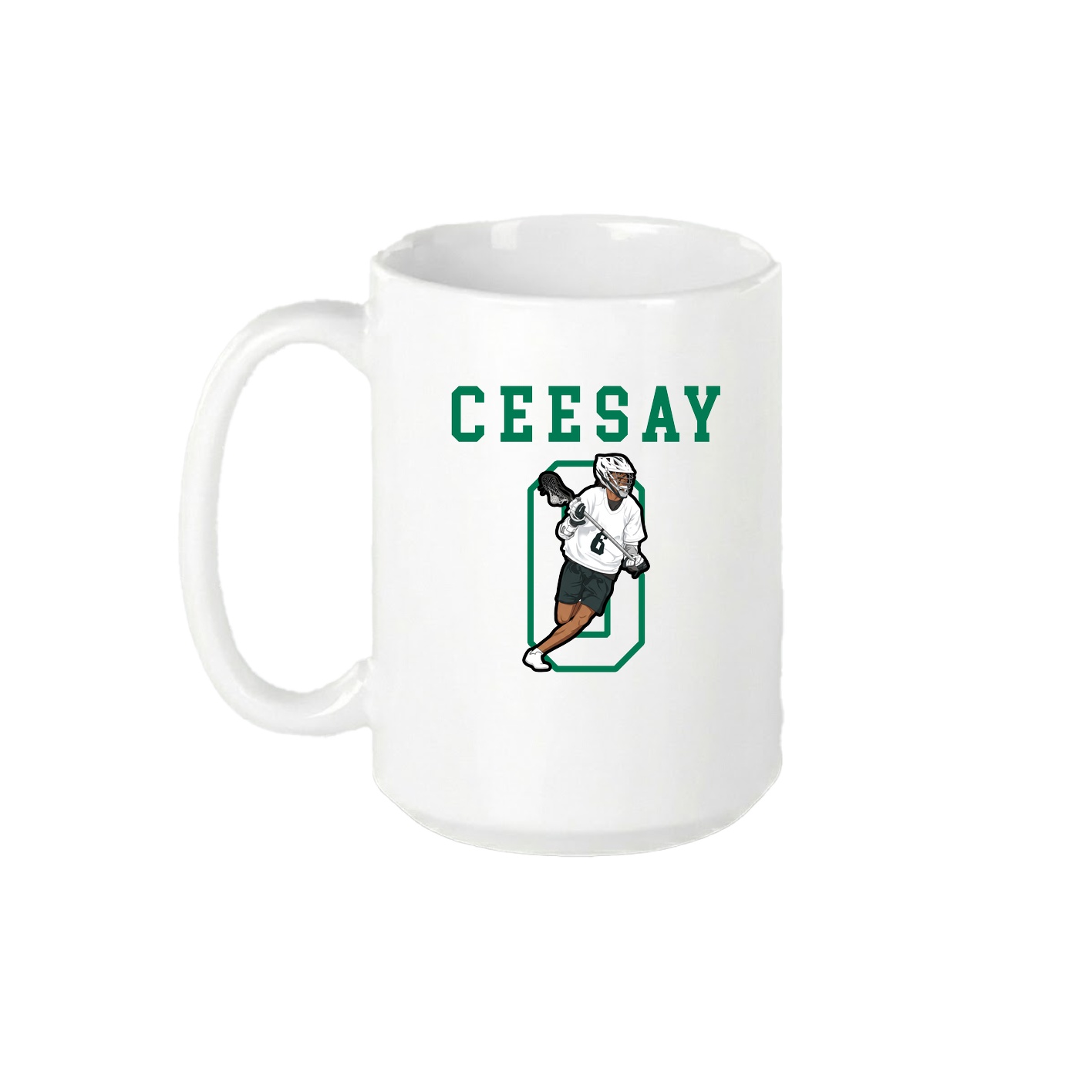 15oz Coffee Mug — Shirsey in White