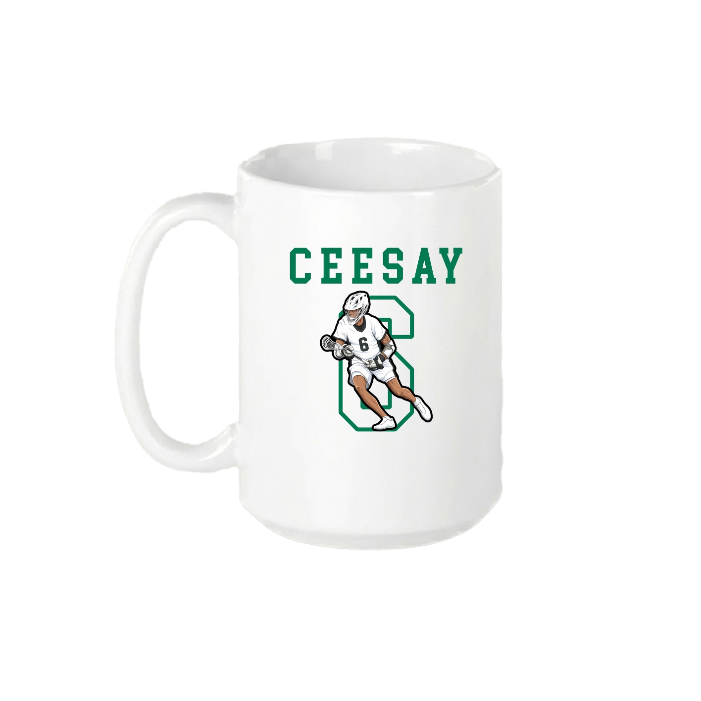 15oz Coffee Mug — Shirsey in White