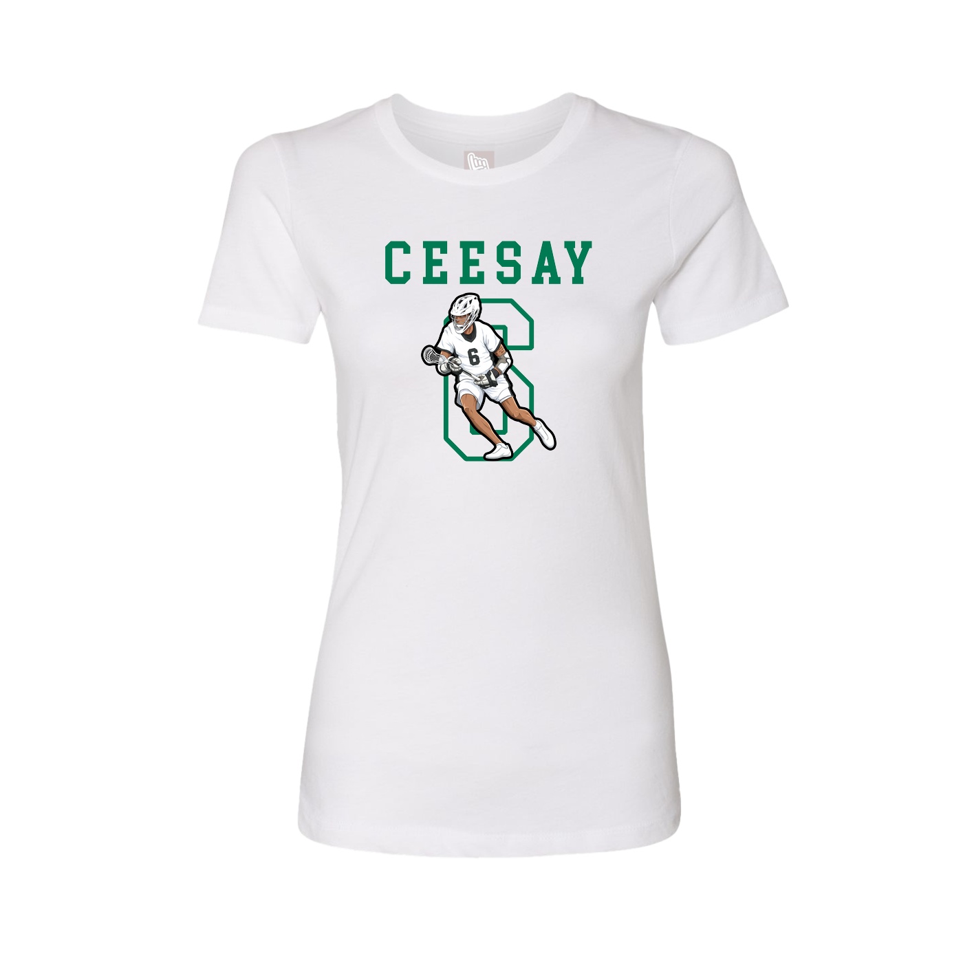 Fitted Women's Tee — Shirsey in White