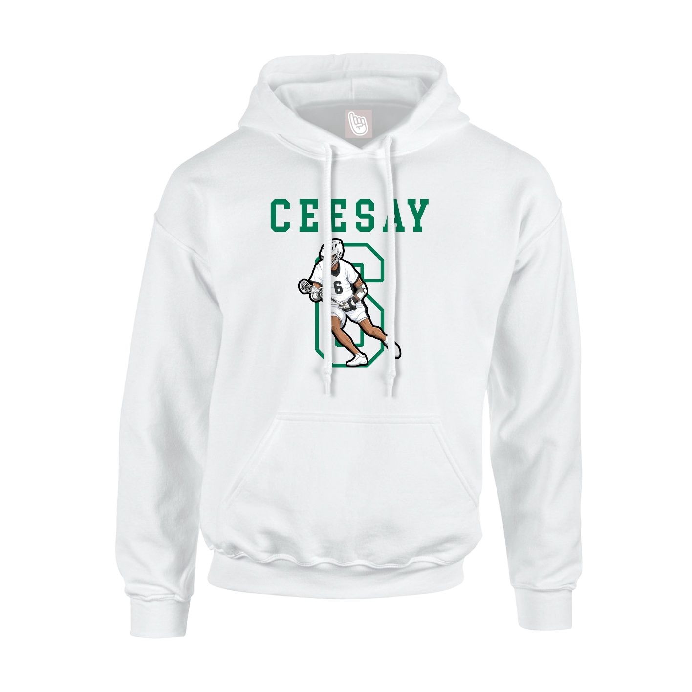 Youth Hoodie — Shirsey in White