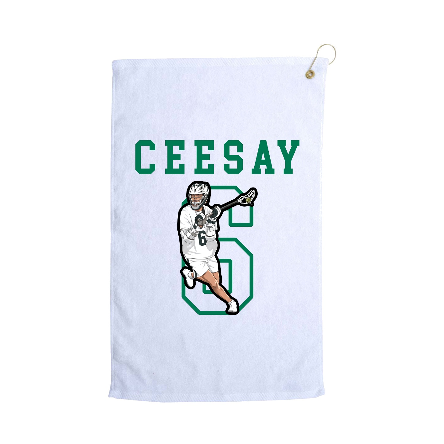 Golf Towel — Shirsey in White