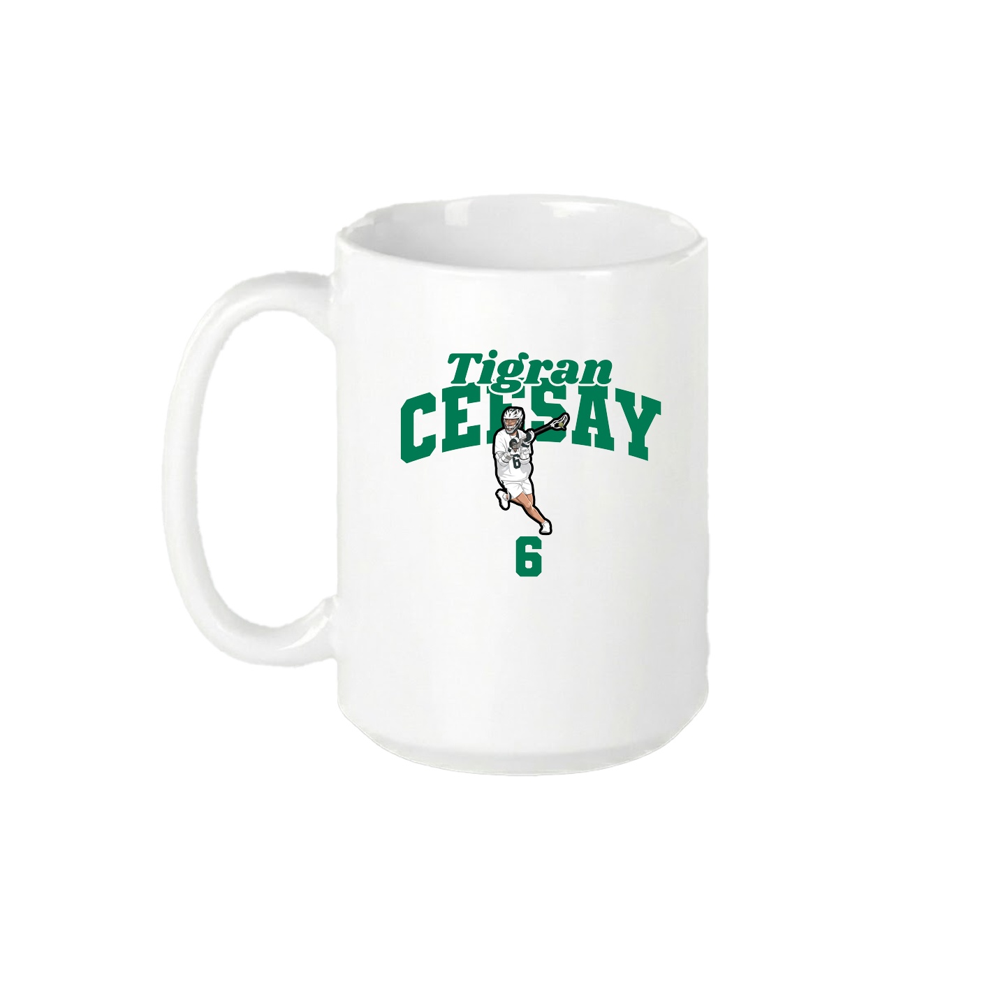 15oz Coffee Mug — Signature Arch in White