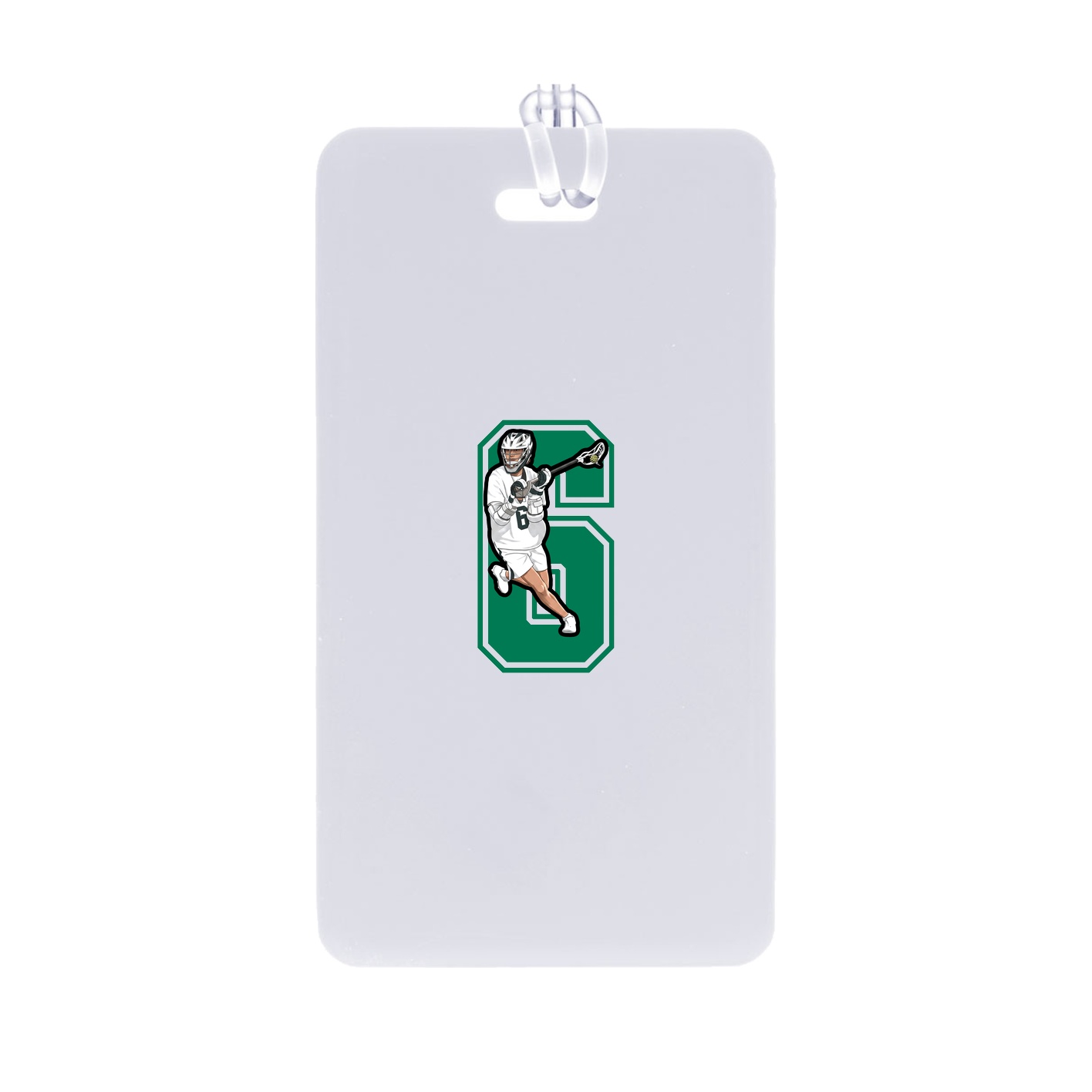 Bag Tag — Number in Classic