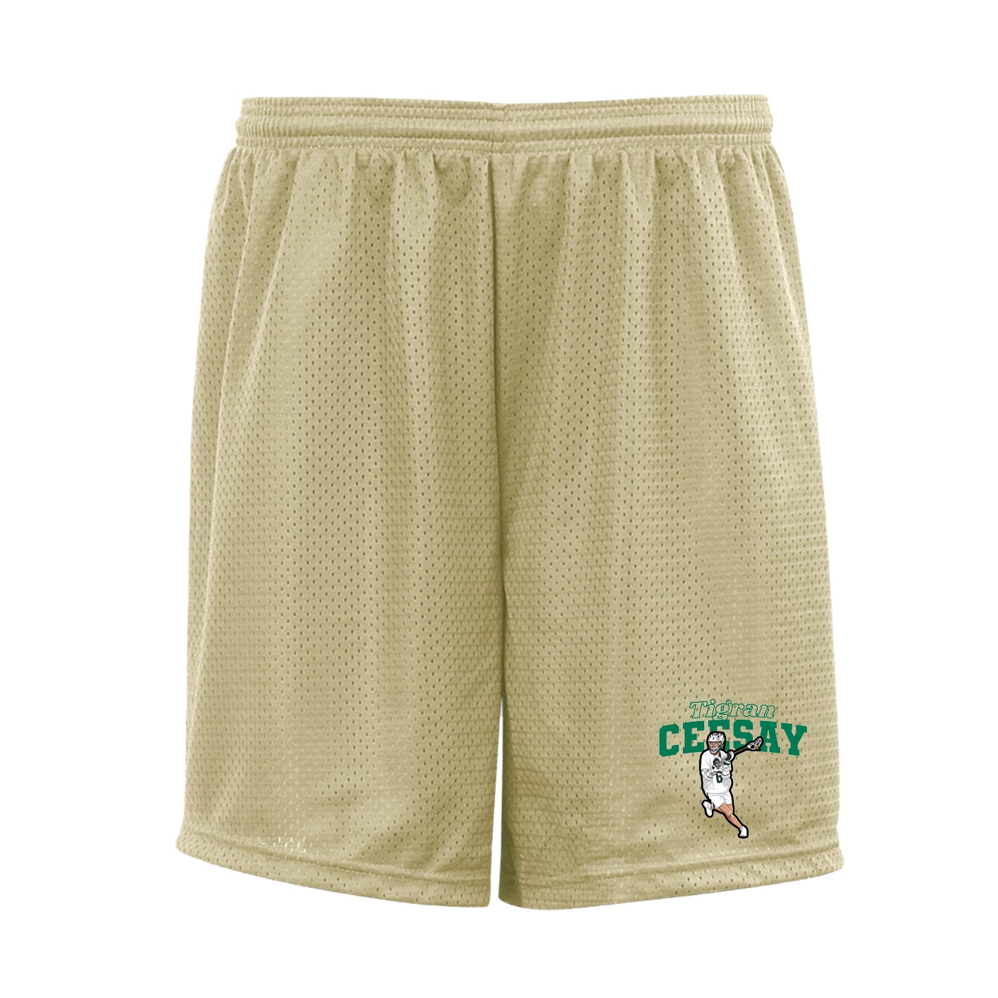 Shorts — Name Arch in Vegas Gold