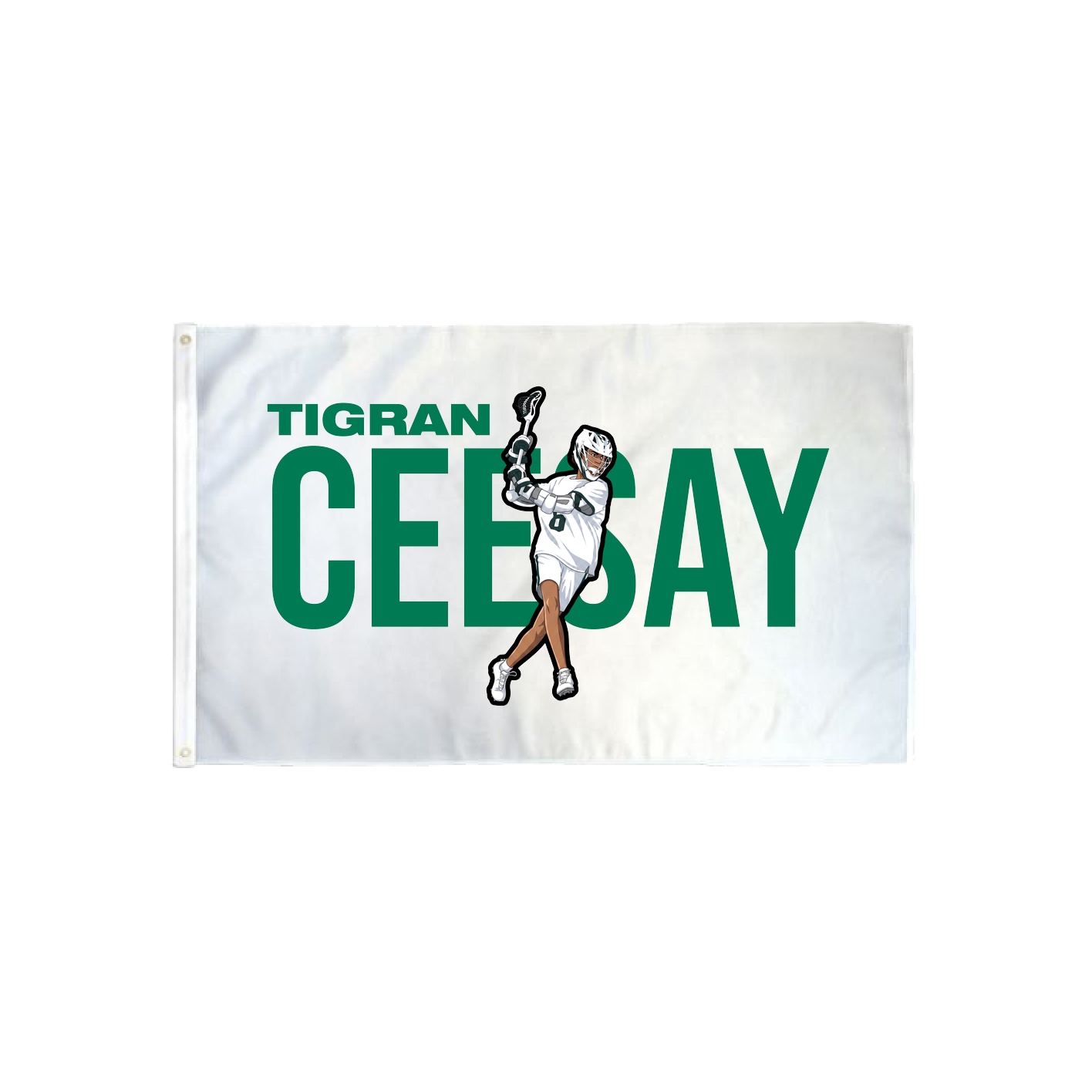 3x5 Flag — Player Name in Classic