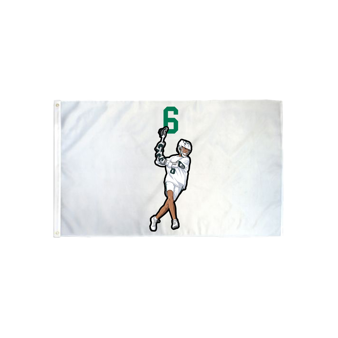 3x5 Flag — Number Top in Classic