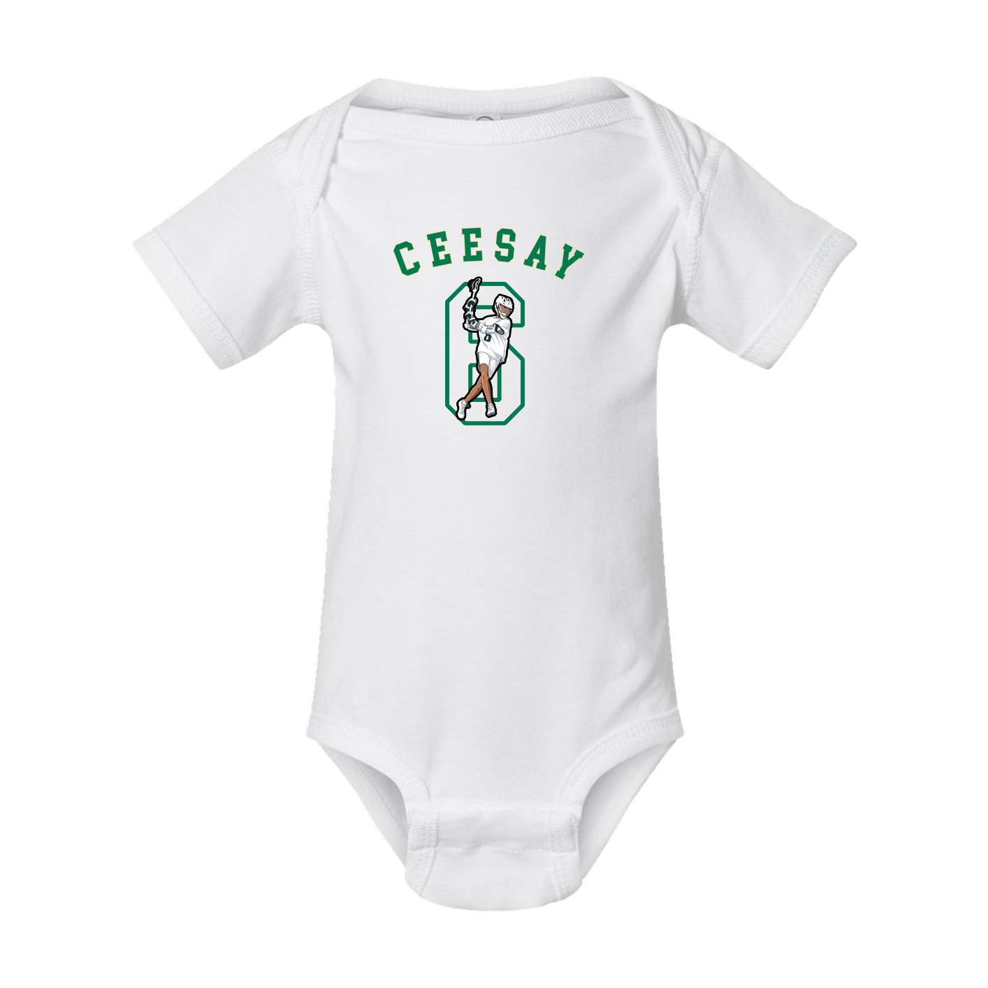 Baby Onesie — Shirsey Arch in White