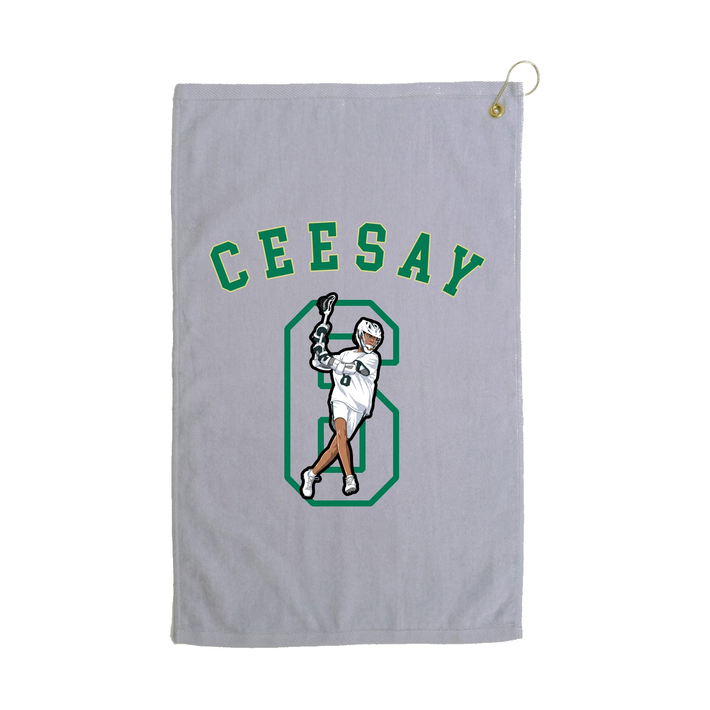 Golf Towel — Shirsey Arch in Grey