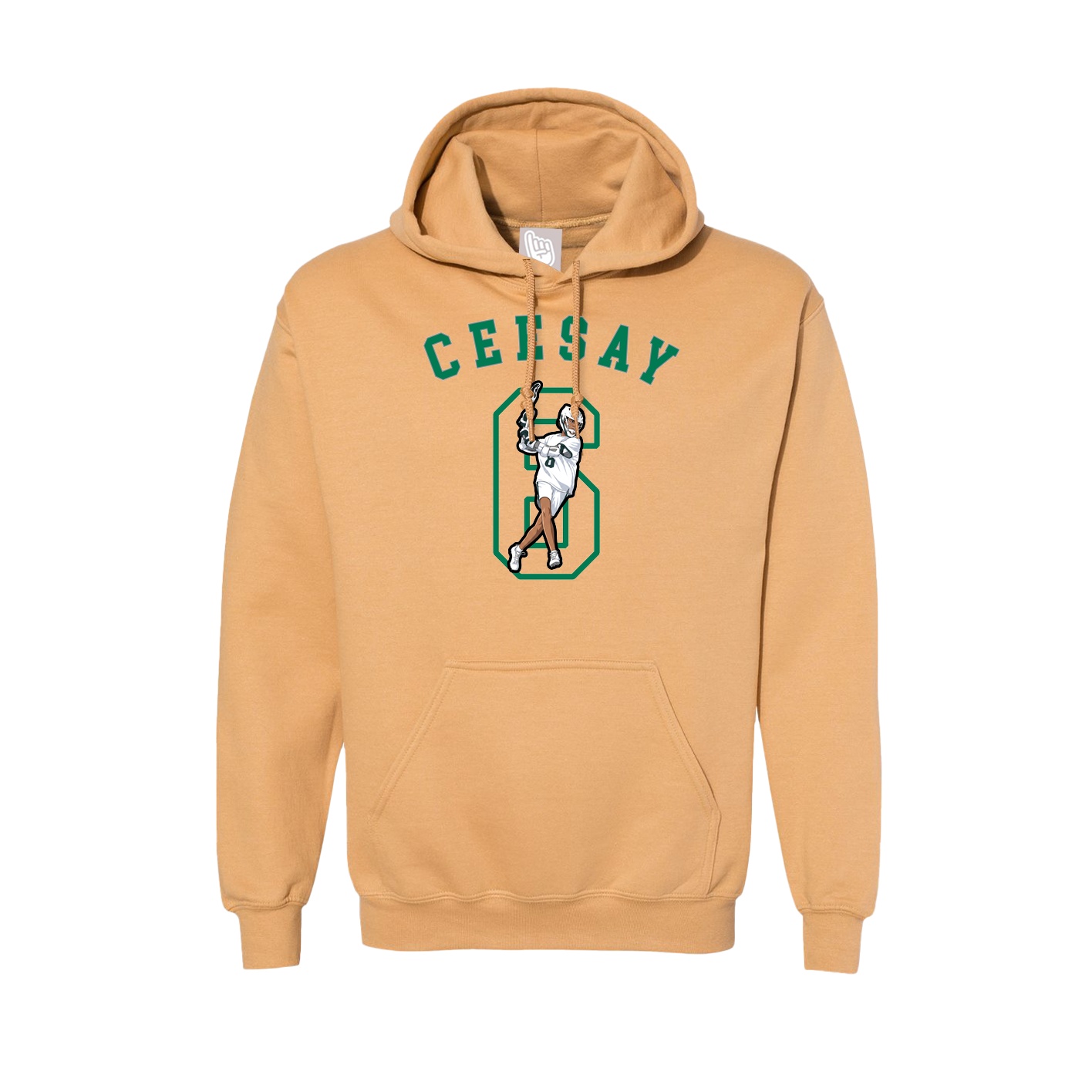 Hoodie — Shirsey Arch in Vegas Gold