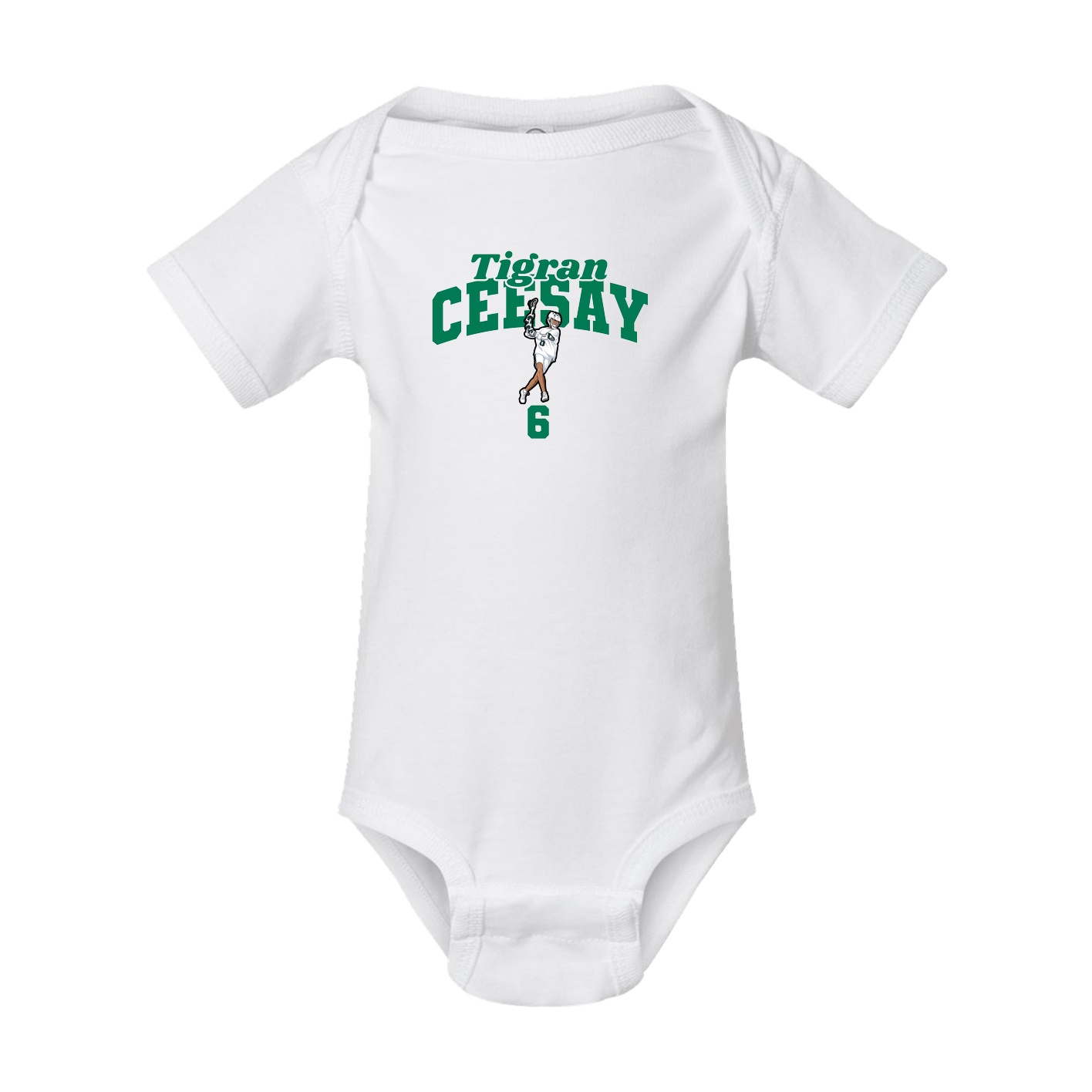 Baby Onesie — Signature Arch in White