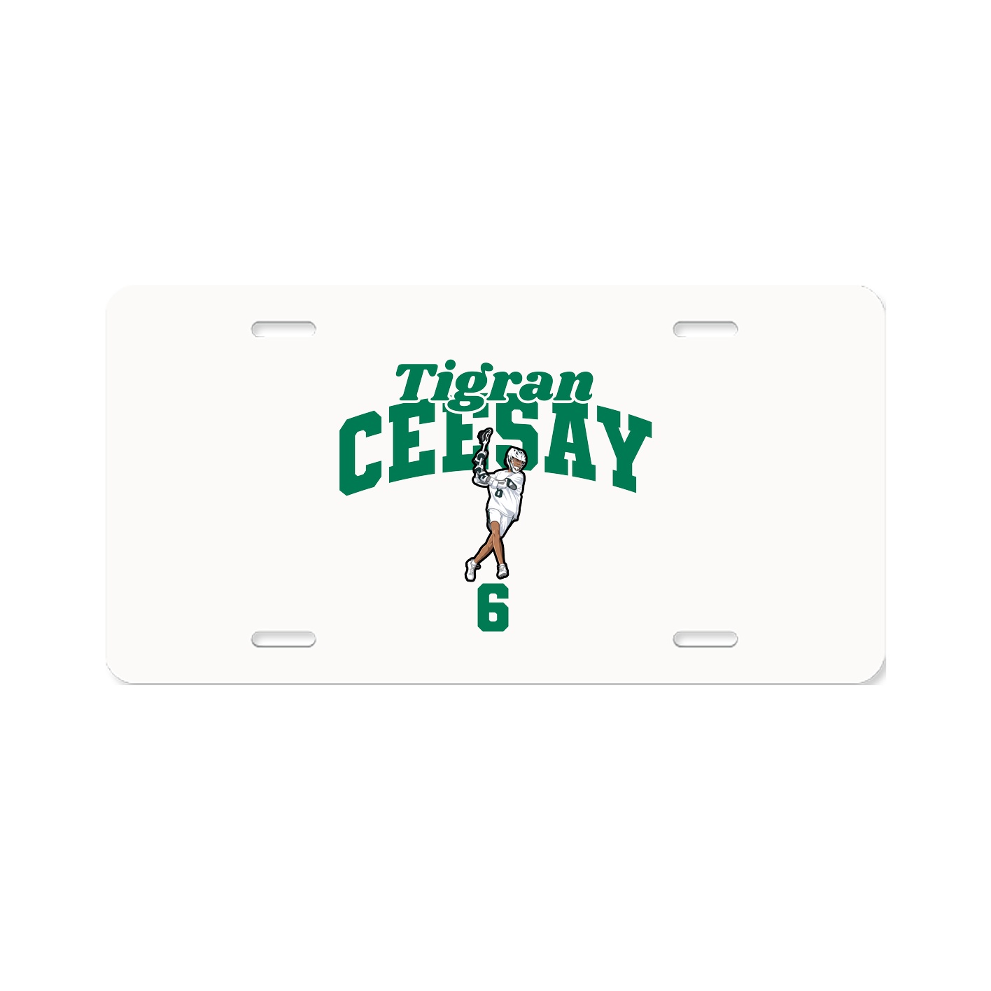 License Plate — Signature Arch in Classic