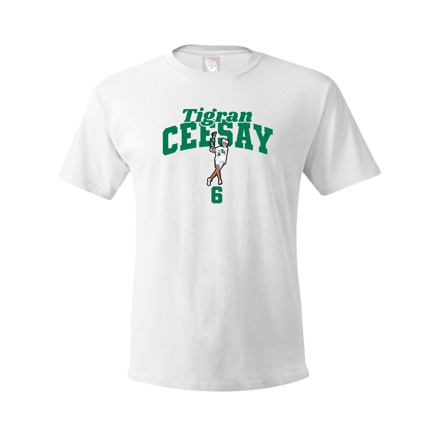 Tee — Signature Arch in White