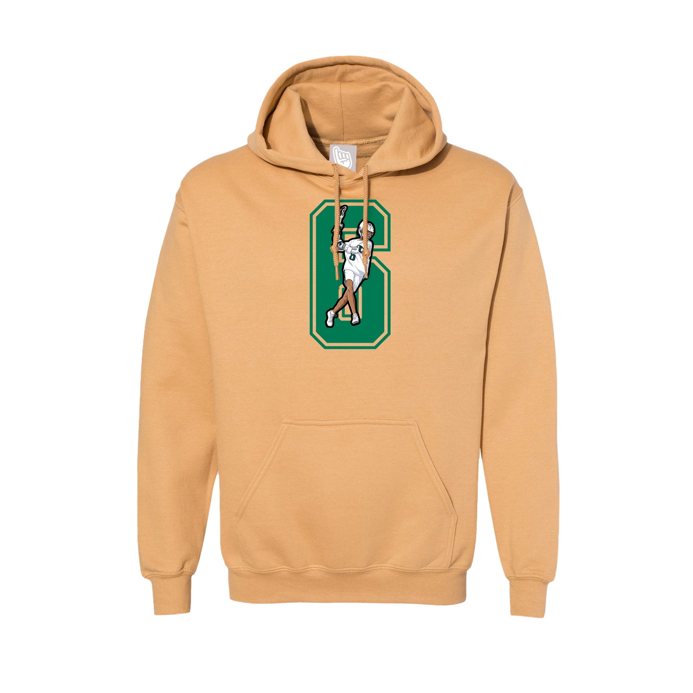 Hoodie — Number in Vegas Gold