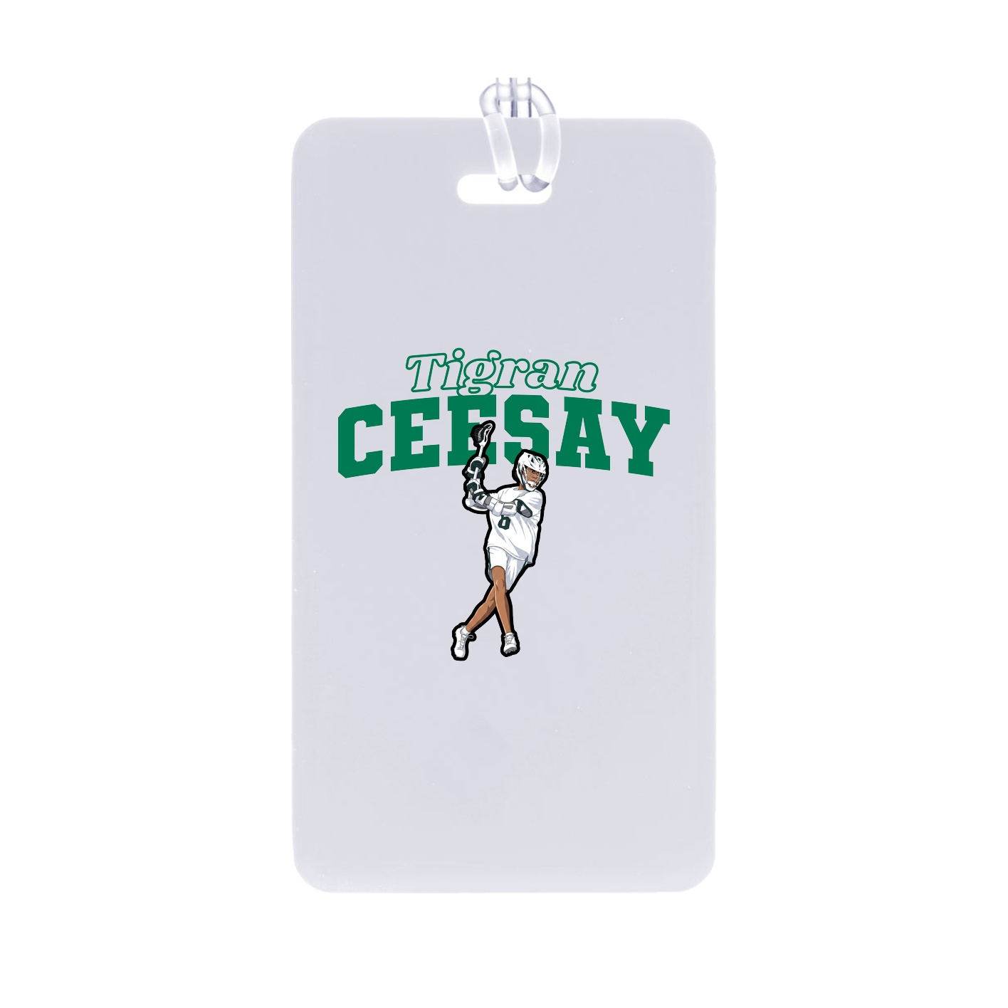 Bag Tag — Name Arch in Classic