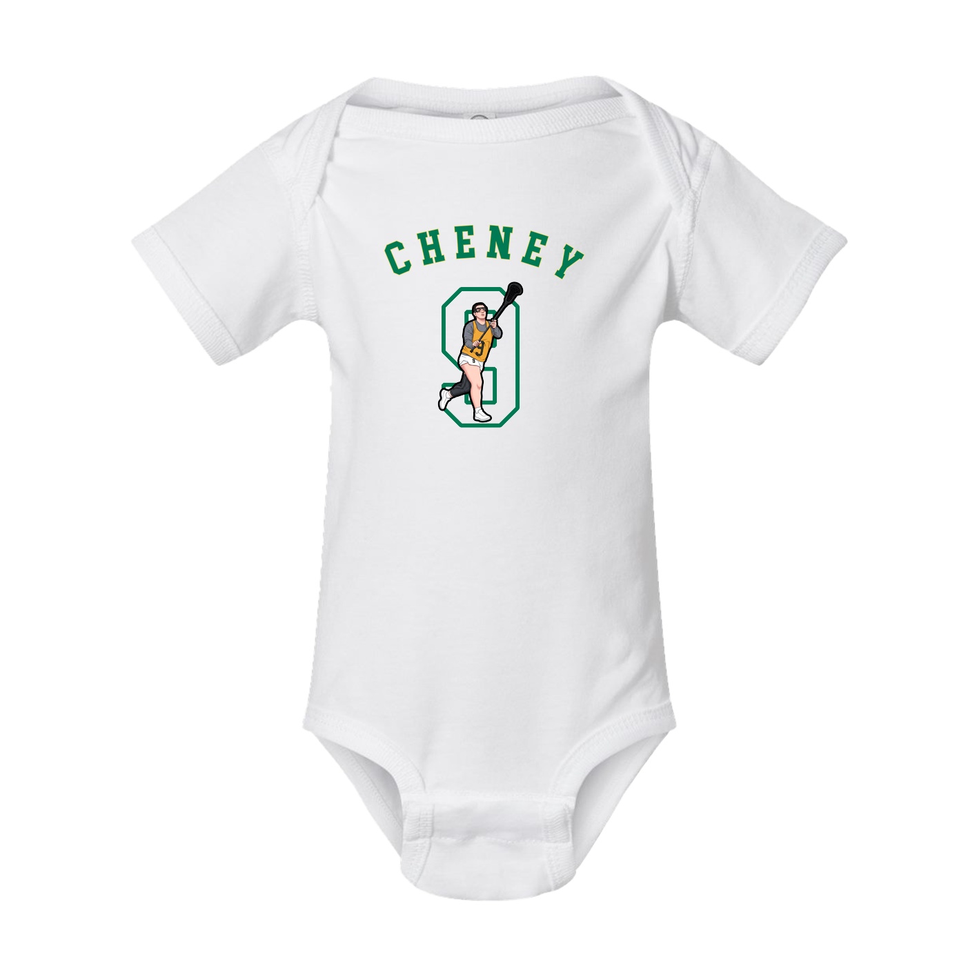 Baby Onesie — Shirsey Arch in White