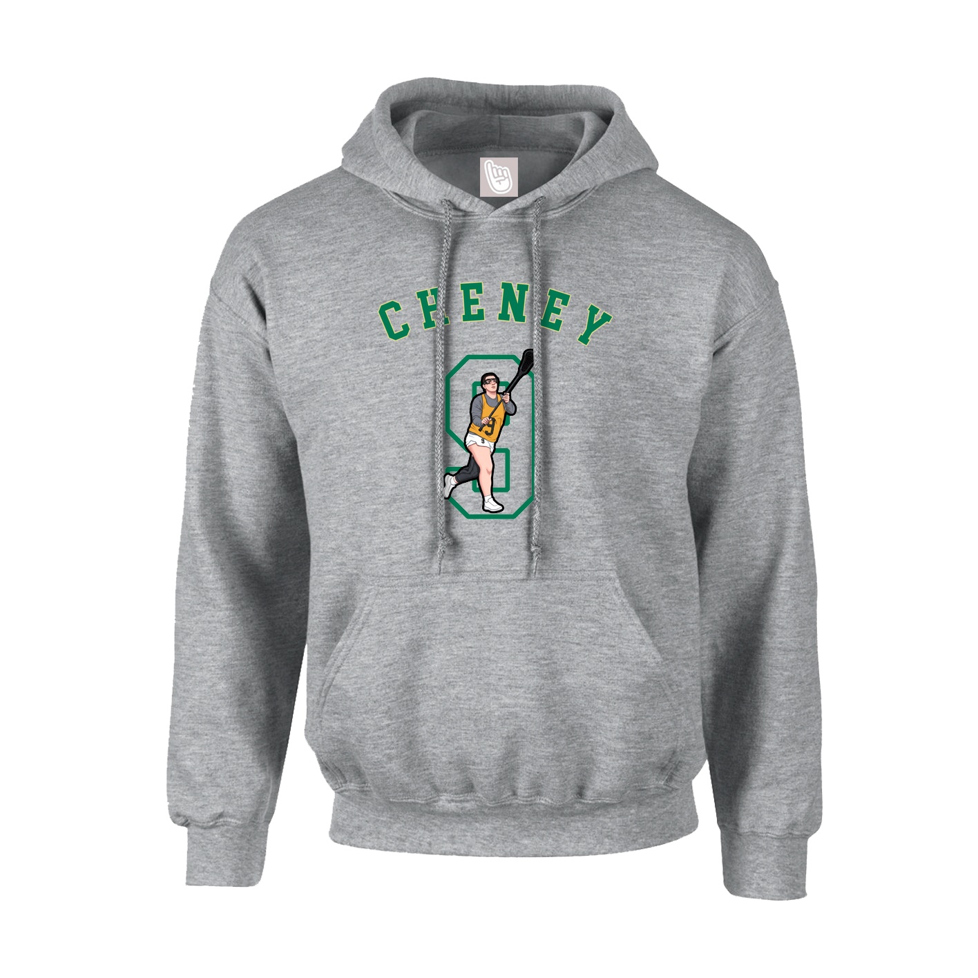 Youth Hoodie — Shirsey Arch in Grey