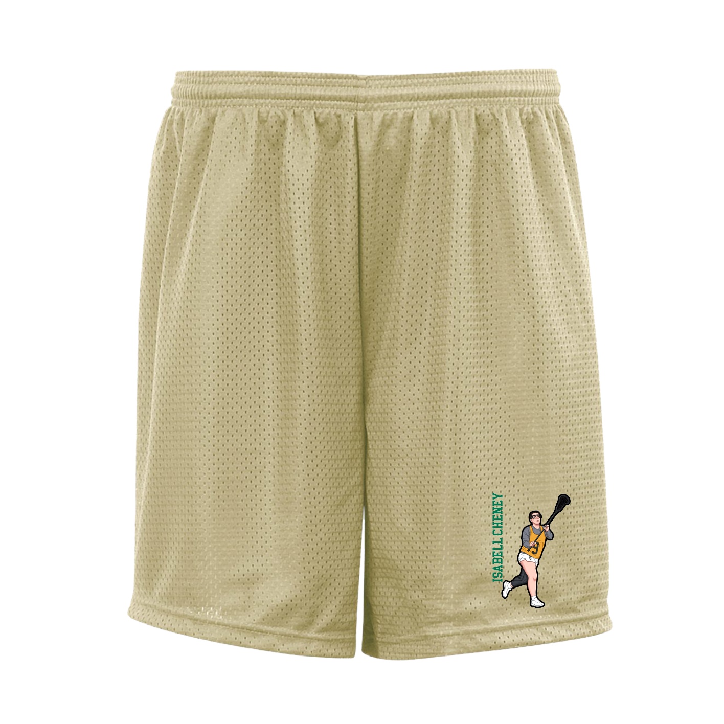Shorts — Name Vertical in Vegas Gold