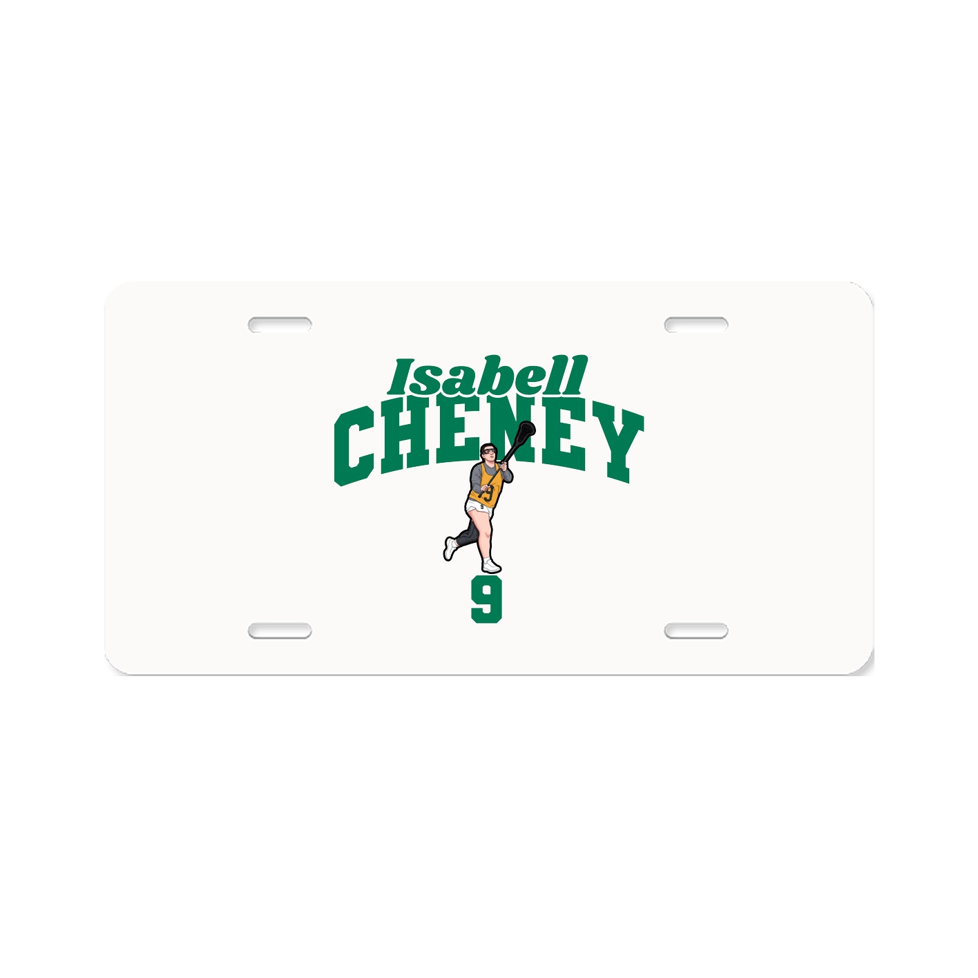 License Plate — Signature Arch in Classic