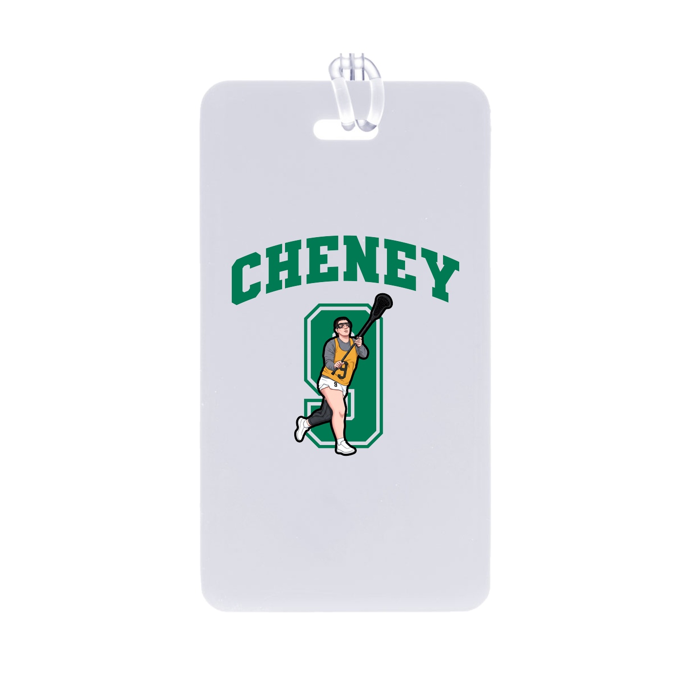 Bag Tag — Number in Classic