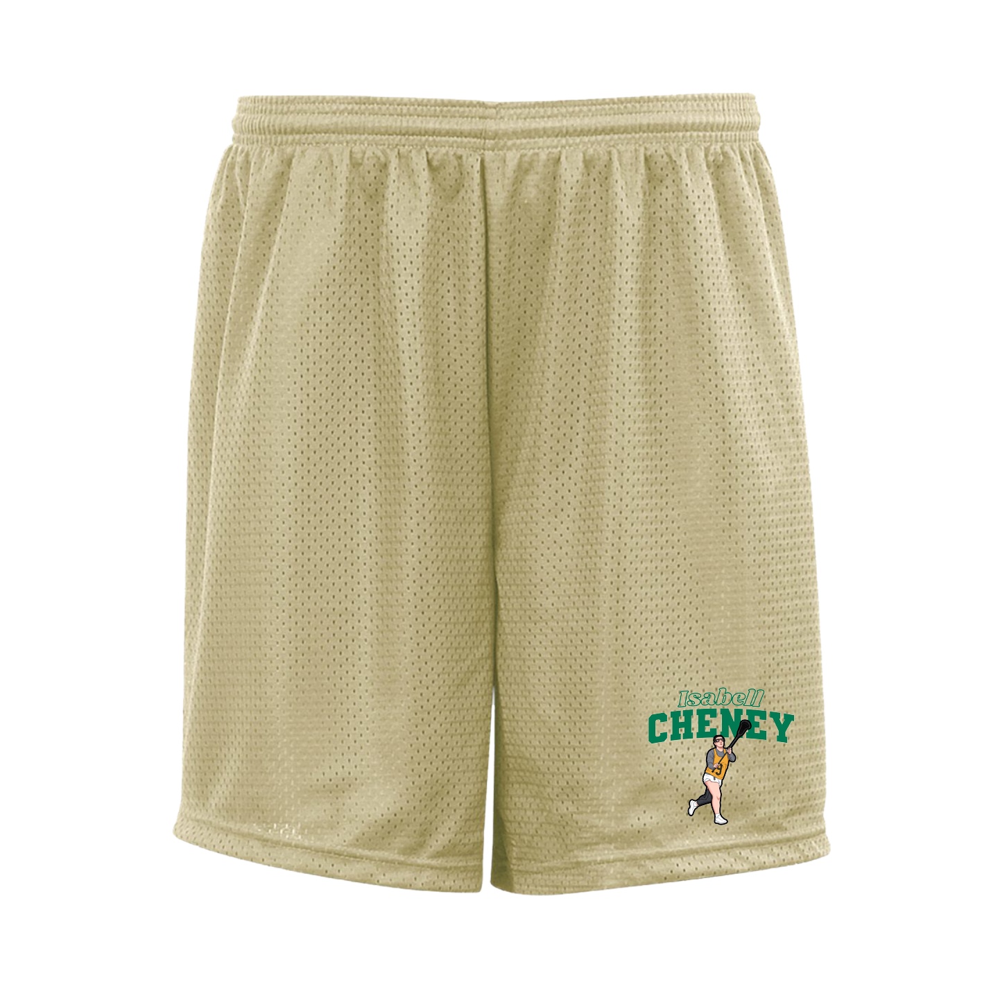 Shorts — Name Arch in Vegas Gold