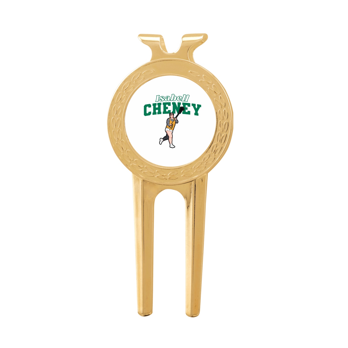 Divot Tool with Ball Marker — Name Arch in Classic