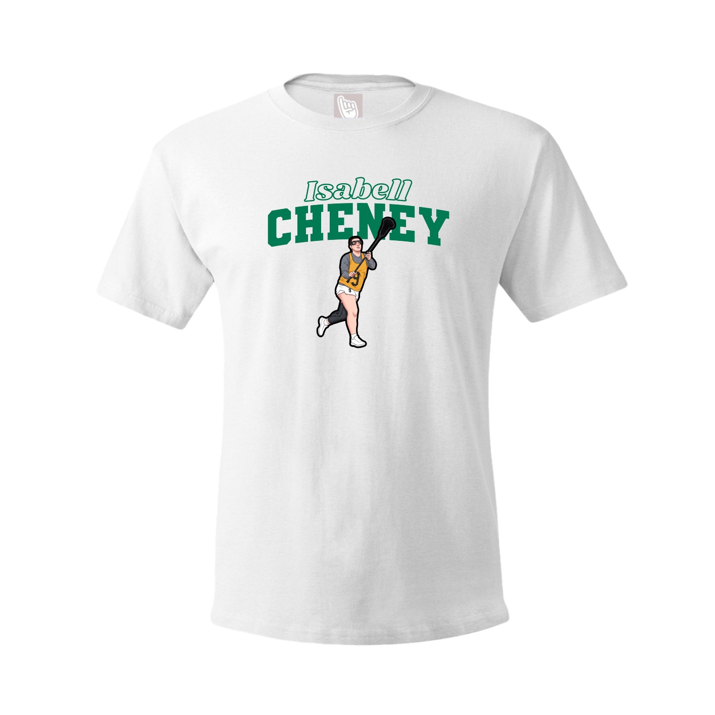 Tee — Name Arch in White