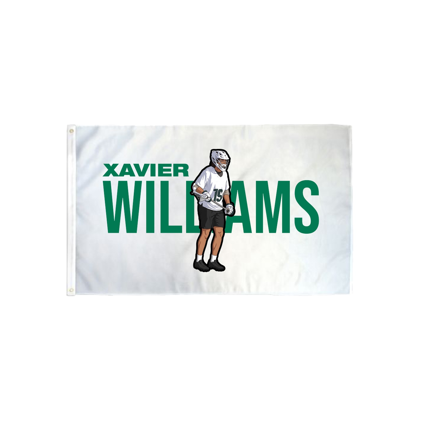3x5 Flag — Player Name in Classic