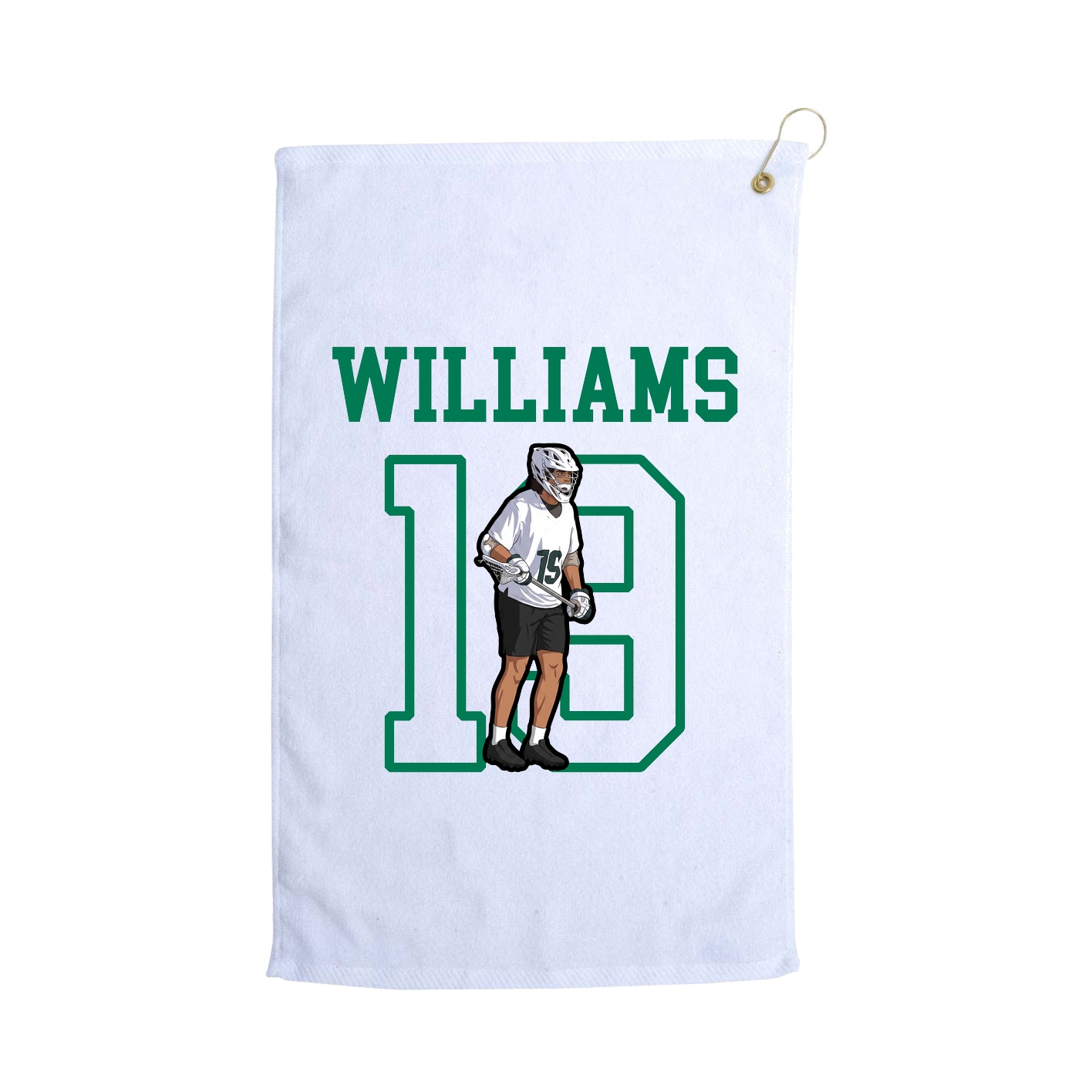 Golf Towel — Shirsey in White