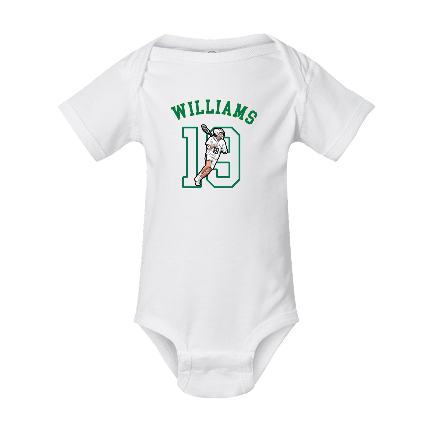 Baby Onesie — Shirsey Arch in White