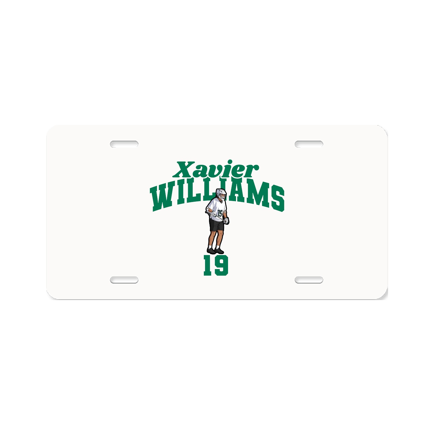 License Plate — Signature Arch in Classic