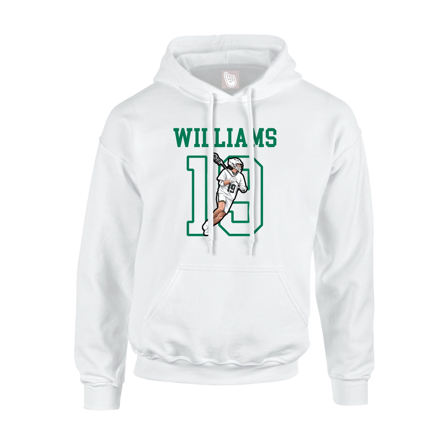 Youth Hoodie — Shirsey in White