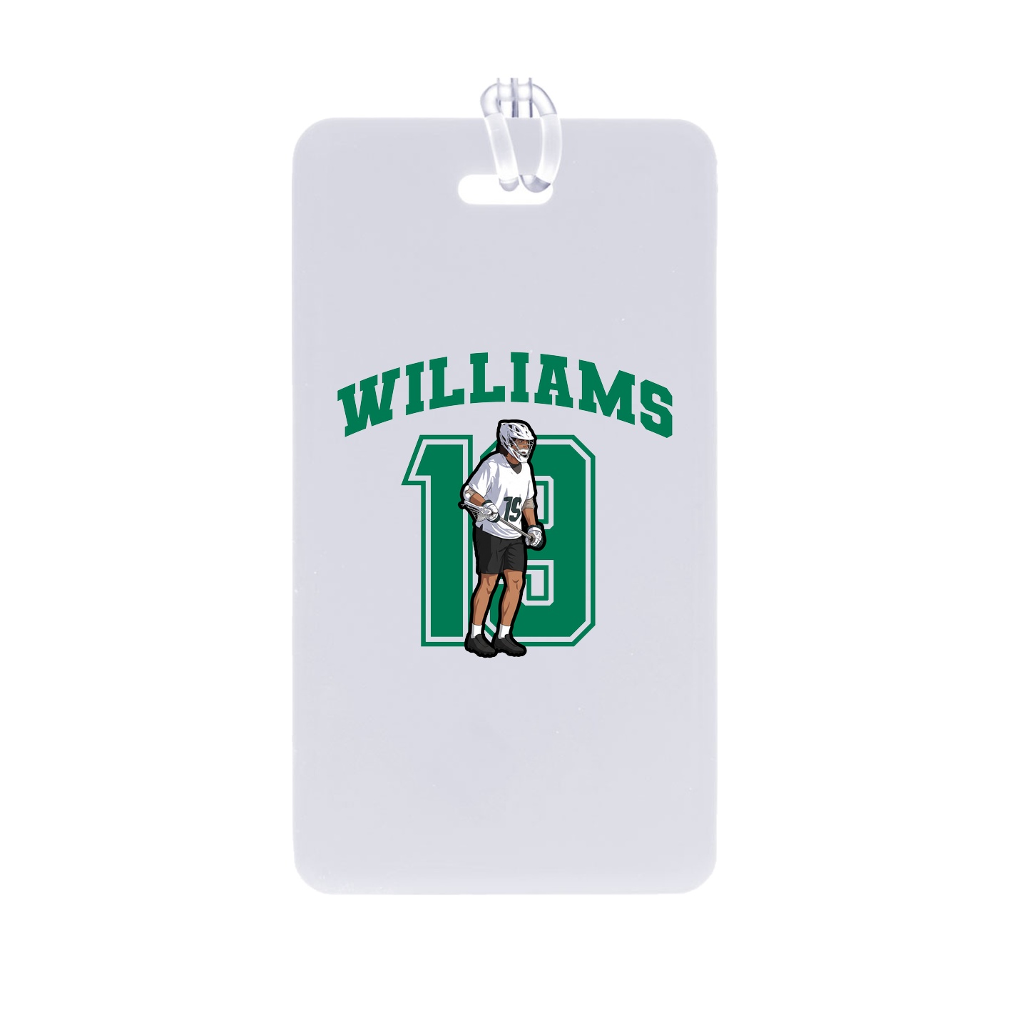Bag Tag — Number in Classic