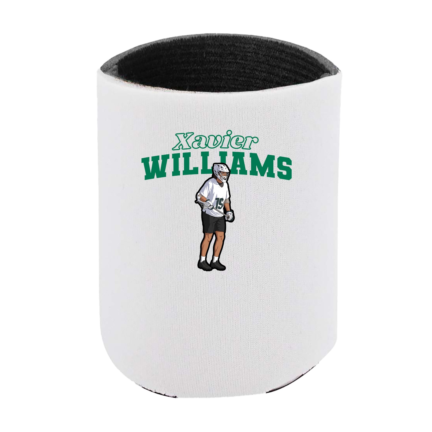Can Holder — Name Arch in White