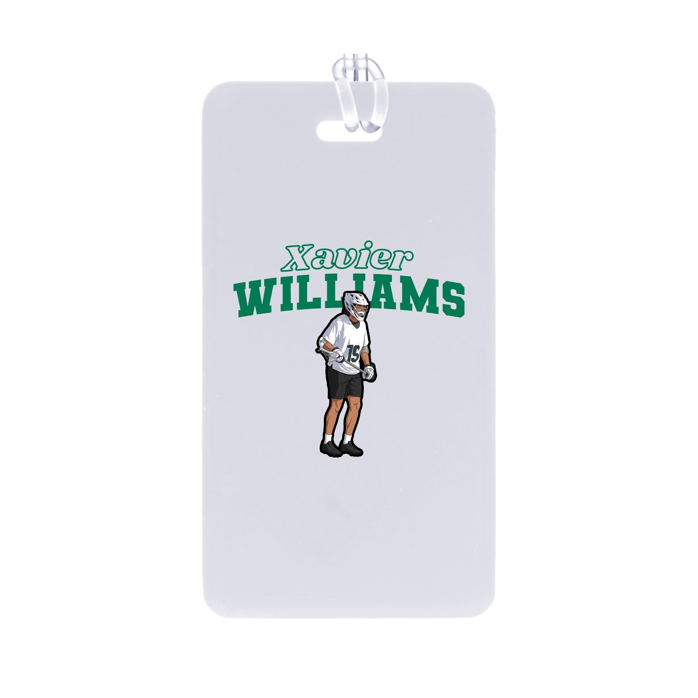 Bag Tag — Name Arch in Classic