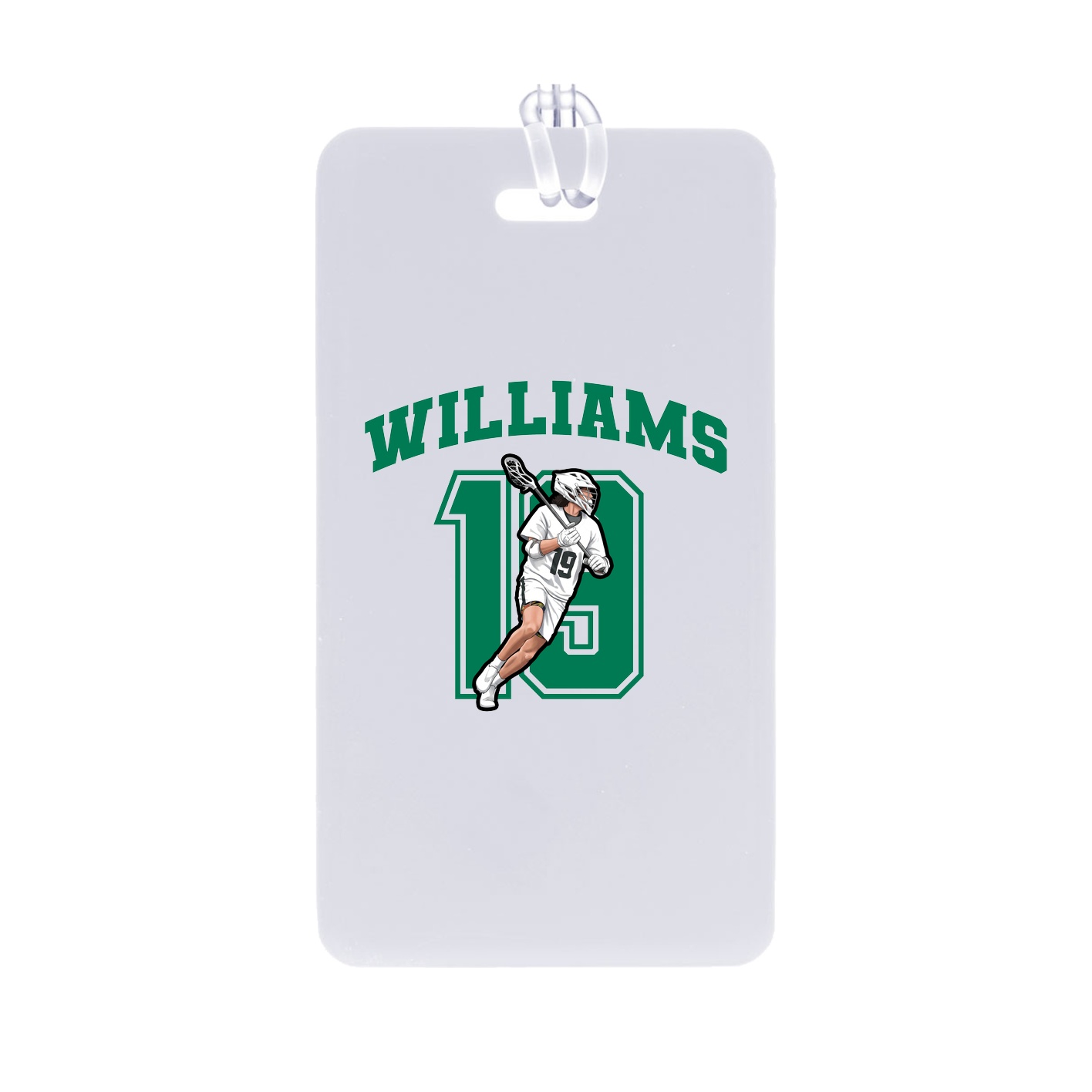 Bag Tag — Number in Classic