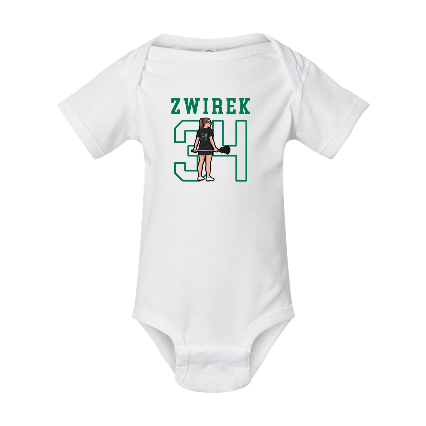 Baby Onesie — Shirsey in White
