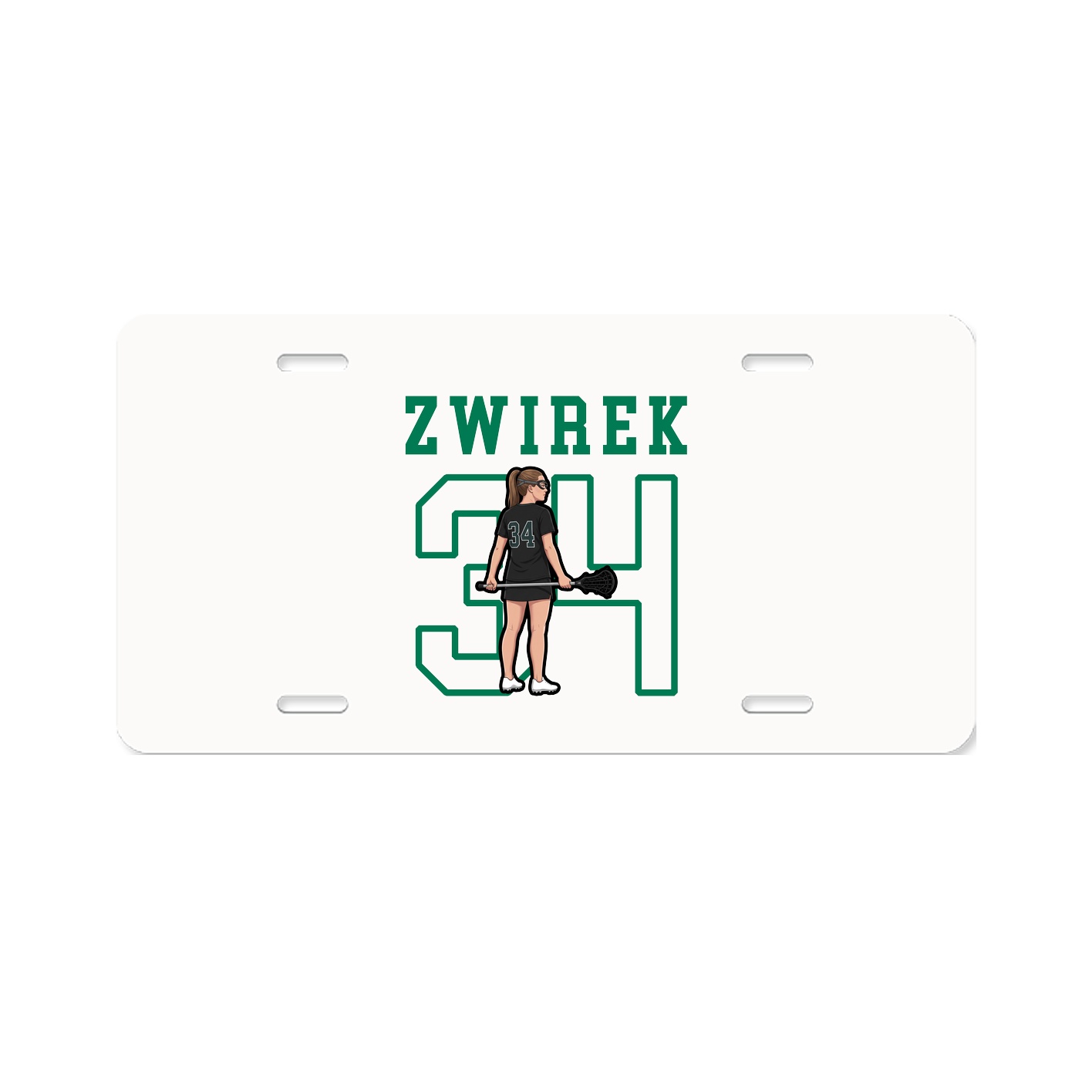 License Plate — Shirsey in Classic