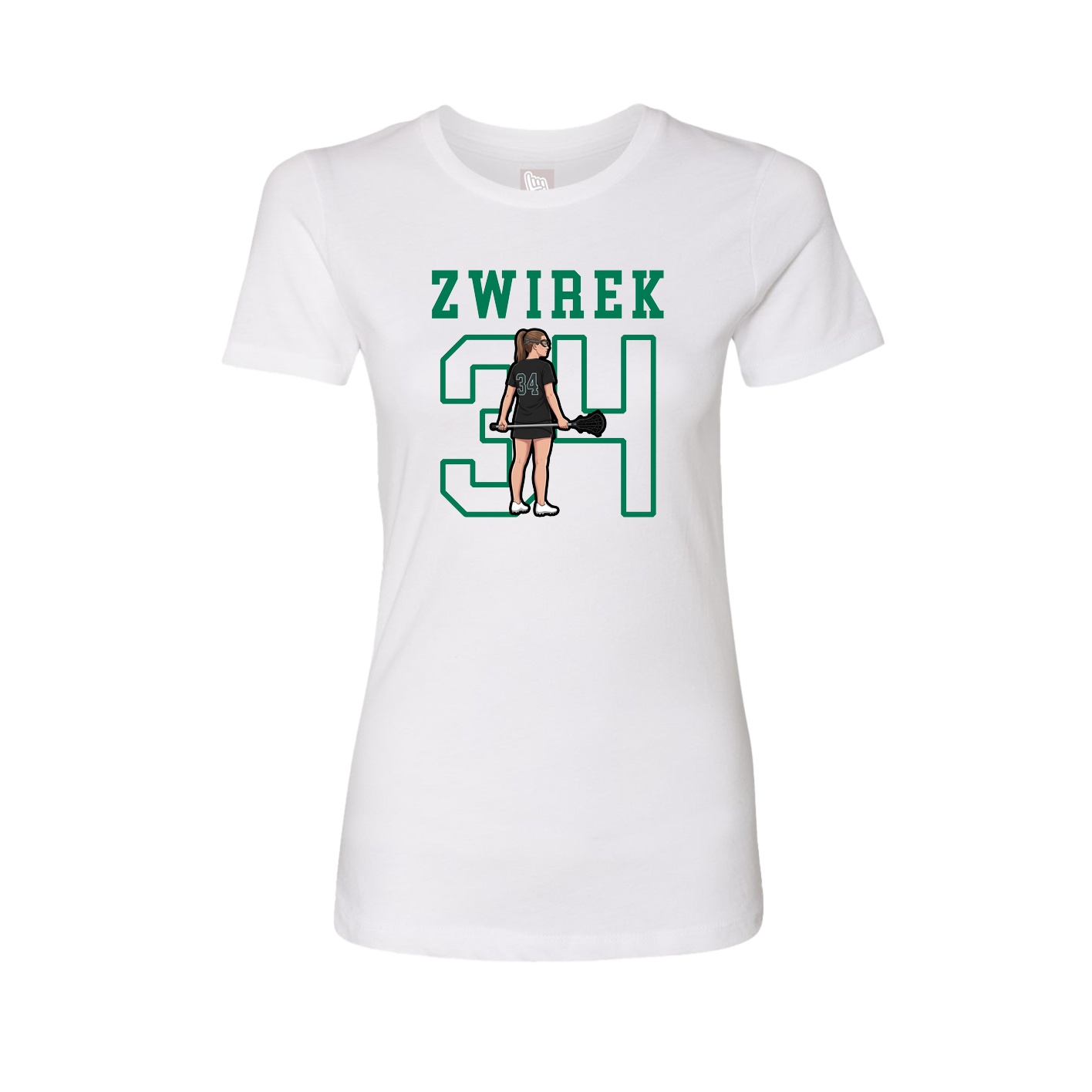 Fitted Women's Tee — Shirsey in White
