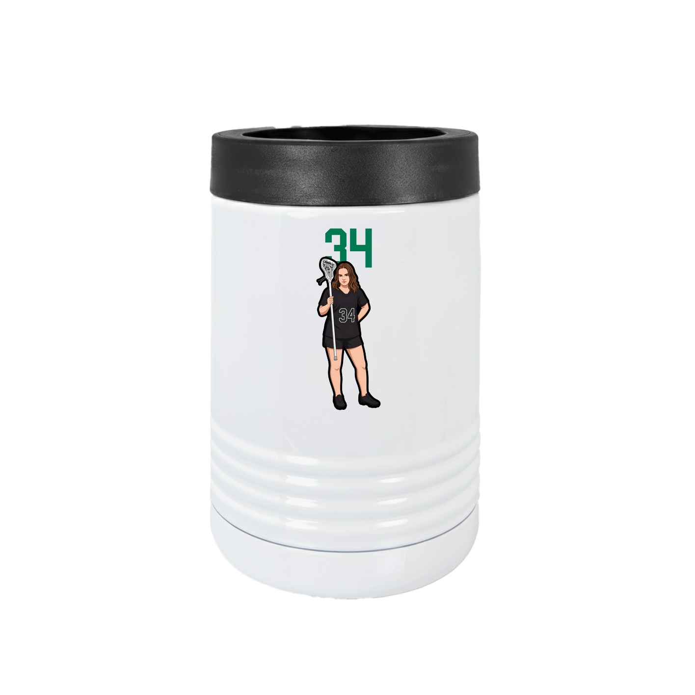 Beverage Holder — Number Top in White