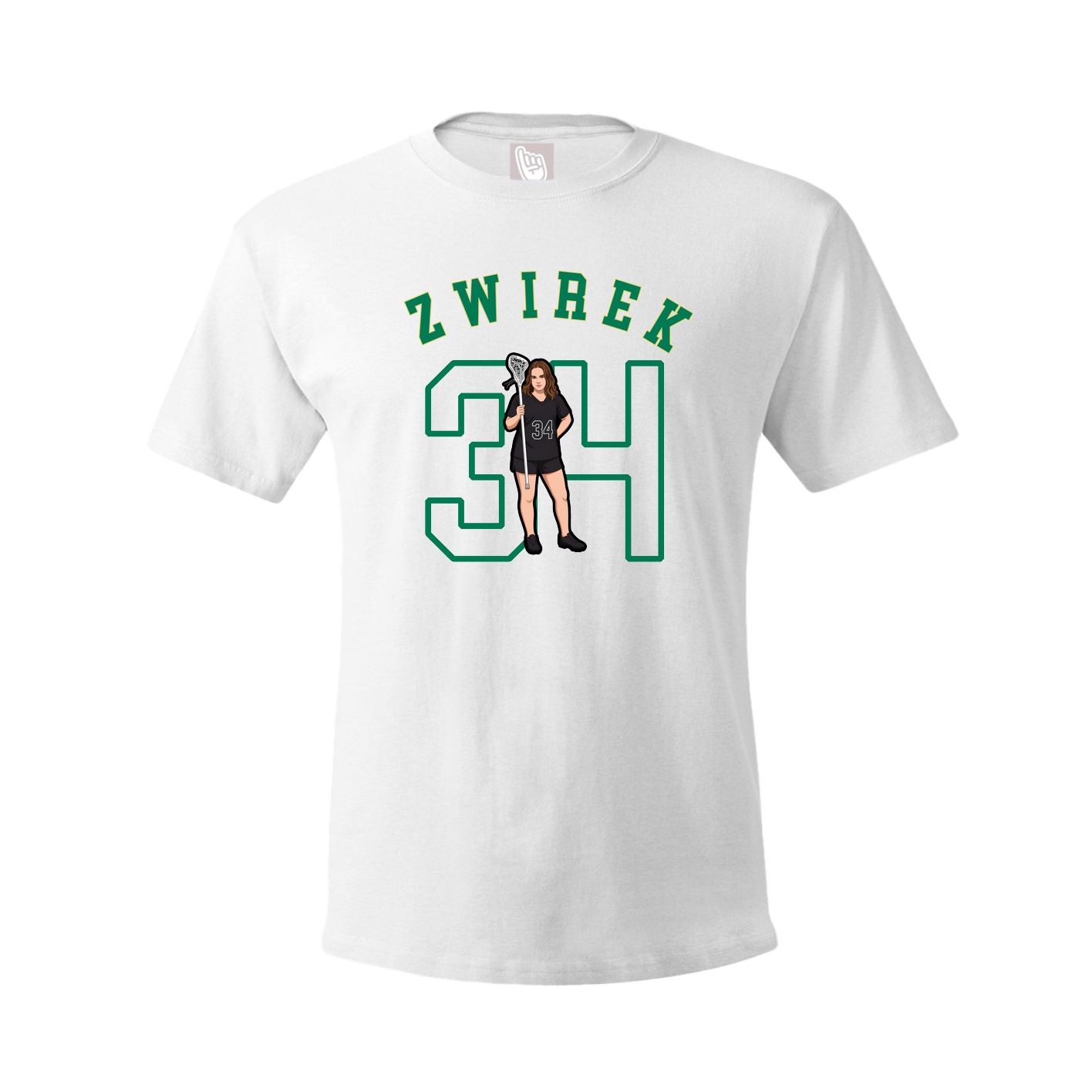 Youth Tee — Shirsey Arch in White